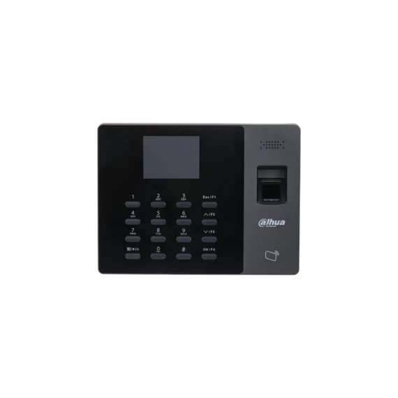 munkaidõ nyilvántartó - ASA1222GL-D (2,4'' TFT kijelzõ, ujjlenyomatolvasó/PIN kód/Mifare, USB exp/imp), ID card)